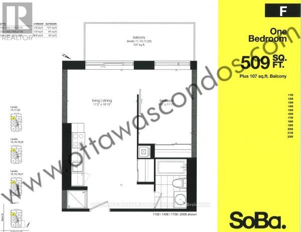 1904 - 203 Catherine Street, Ottawa, Ontario  K2P 1C3 - Photo 22 - X13698360