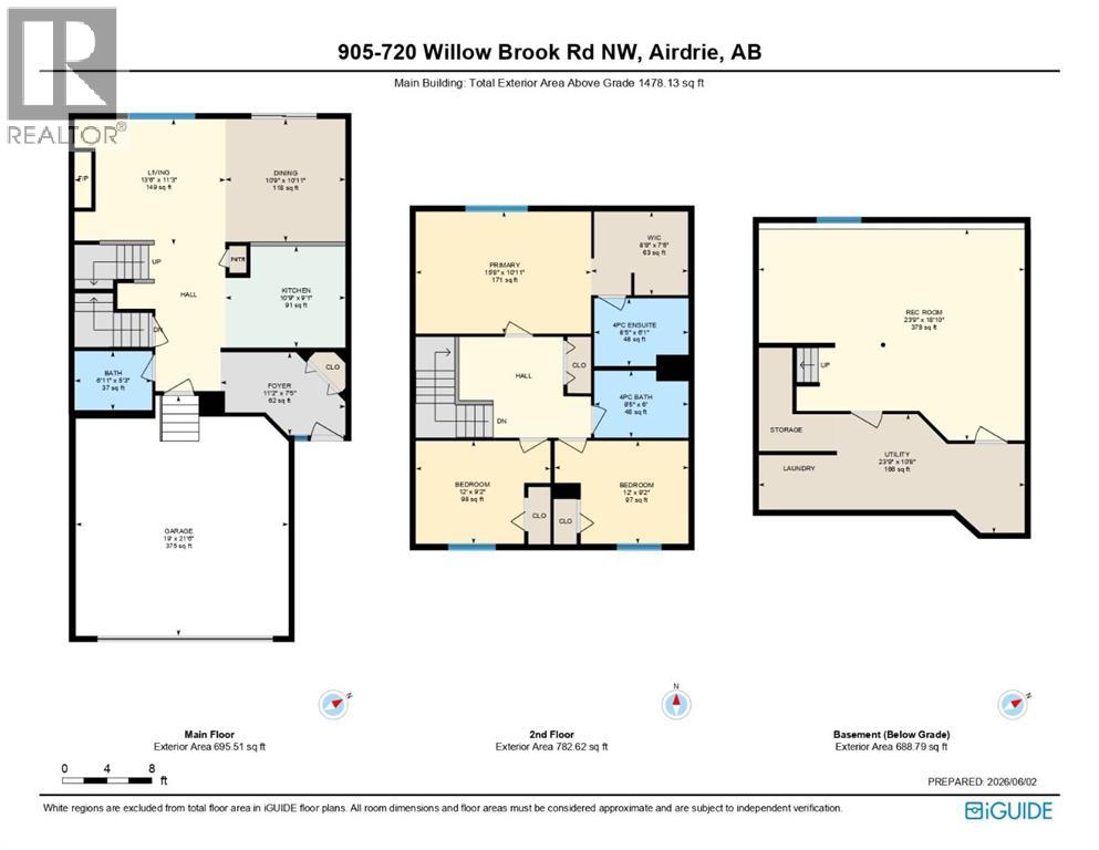 905, 720 Willowbrook Road Nw, Airdrie, Alberta  T4B 2Y9 - Photo 50 - A2316842