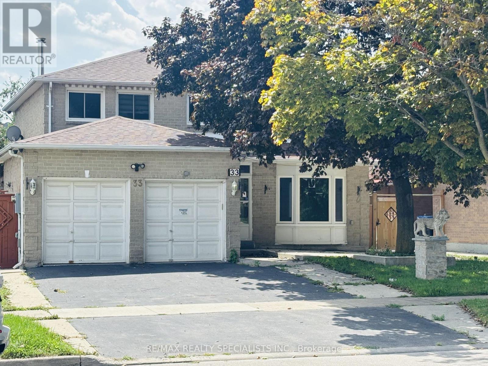 33 CHERRYTREE DRIVE, Brampton, Ontario