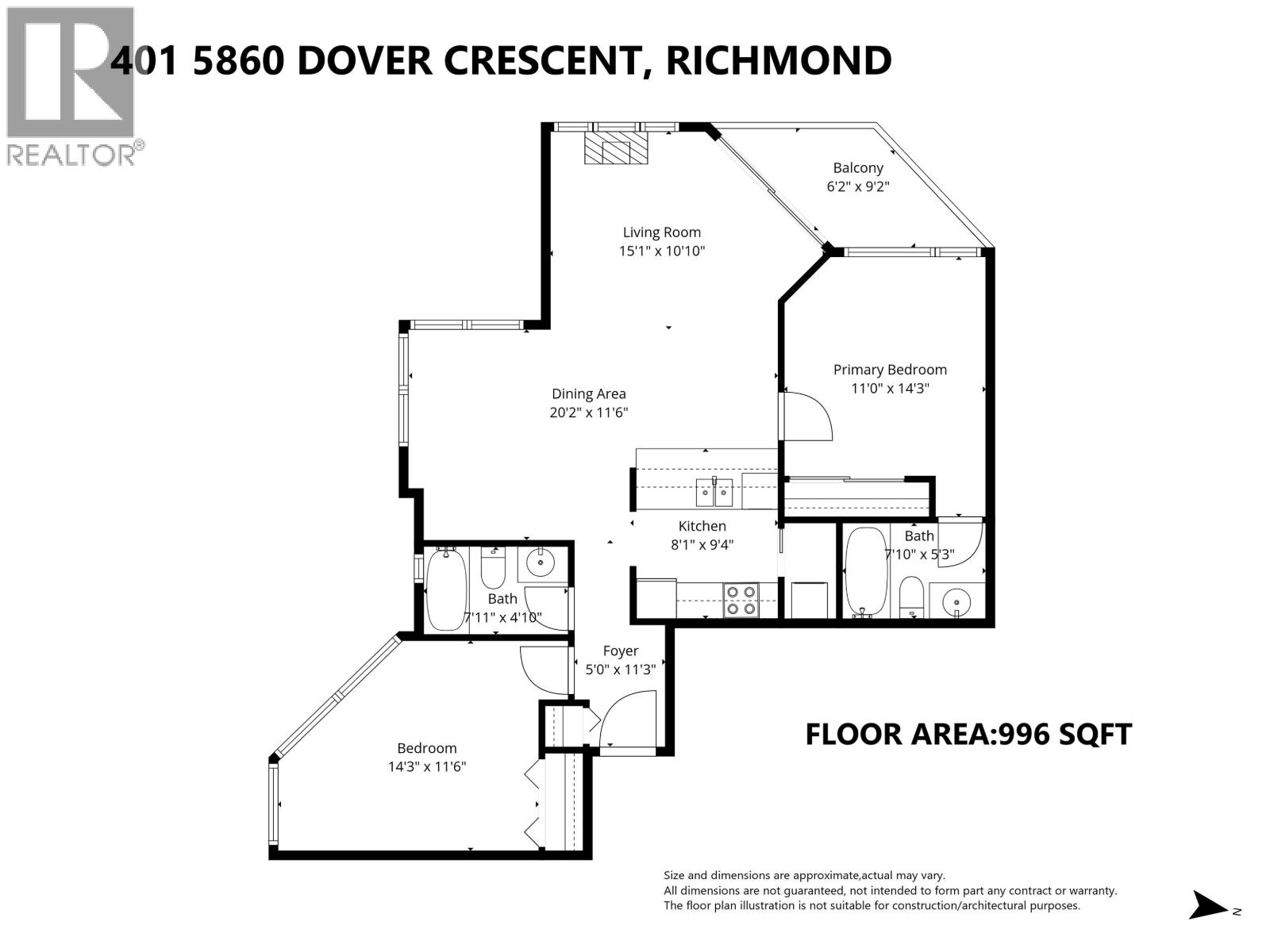 401 5860 Dover Crescent, Richmond, British Columbia  V7C 5S6 - Photo 27 - R3120882
