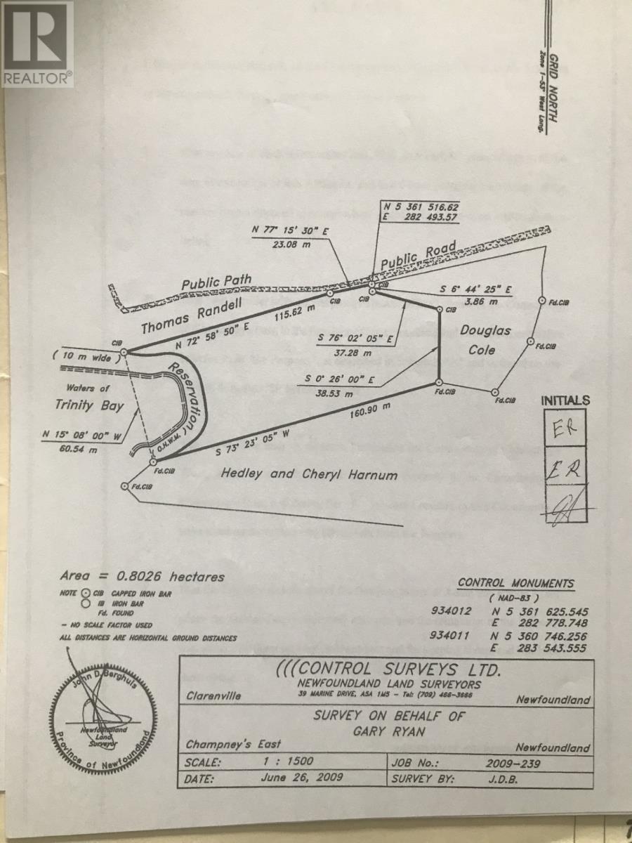 0 Miller's Road, Champney's Arm, Newfoundland & Labrador A0C 2H0 - Photo 2 - 1302117