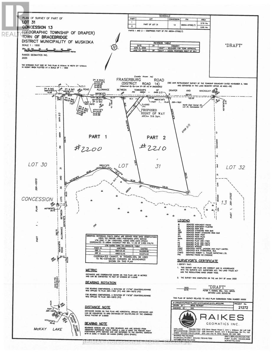 2210 FRASERBURG ROAD, bracebridge (draper), Ontario