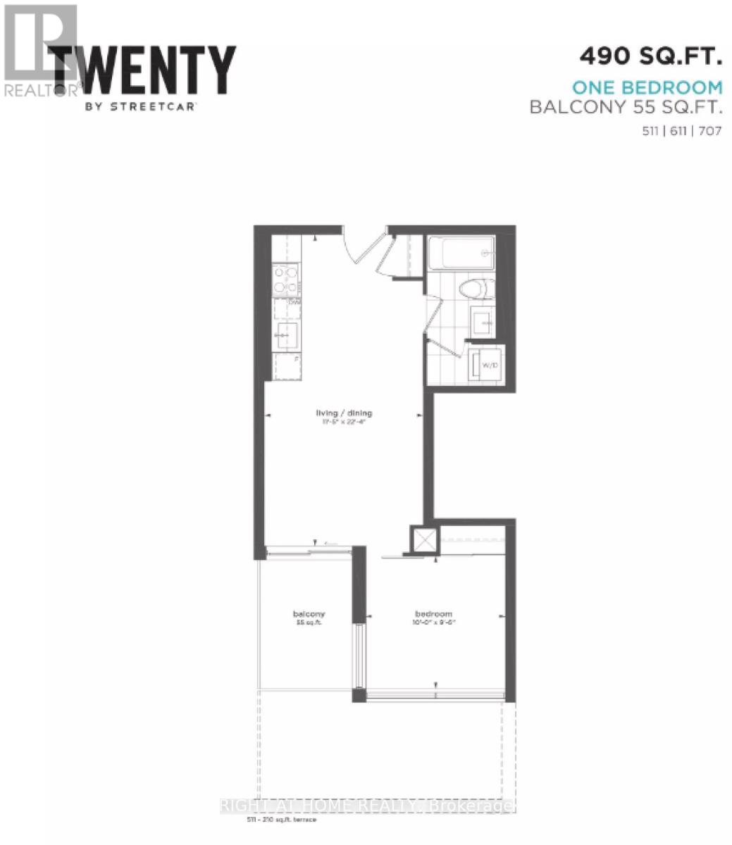 613 - 20 Gladstone Avenue, Toronto, Ontario  M6J 3K6 - Photo 10 - C13700806