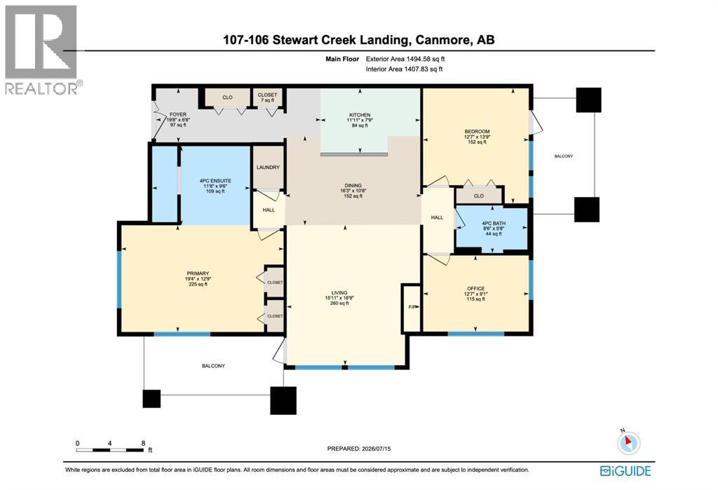 107, 106 Stewart Creek Landing, Canmore, Alberta  T1W 0G6 - Photo 15 - A2326694