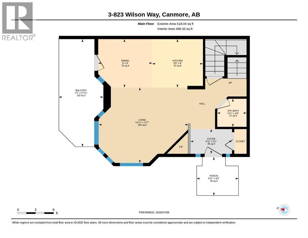 3, 823 Wilson Way, Canmore, Alberta  T1W 2Y8 - Photo 33 - A2328464
