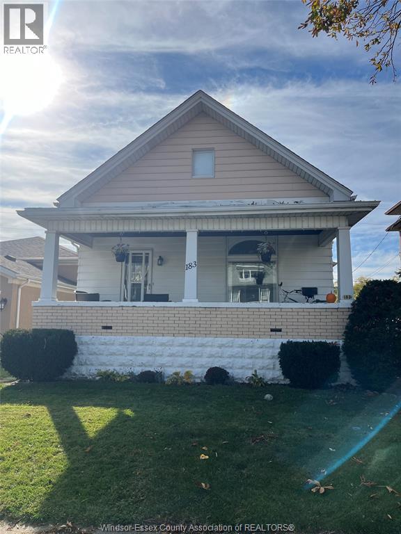 MLS# 26020476: 183 ELM Unit# FRONT UNIT, Windsor, Canada