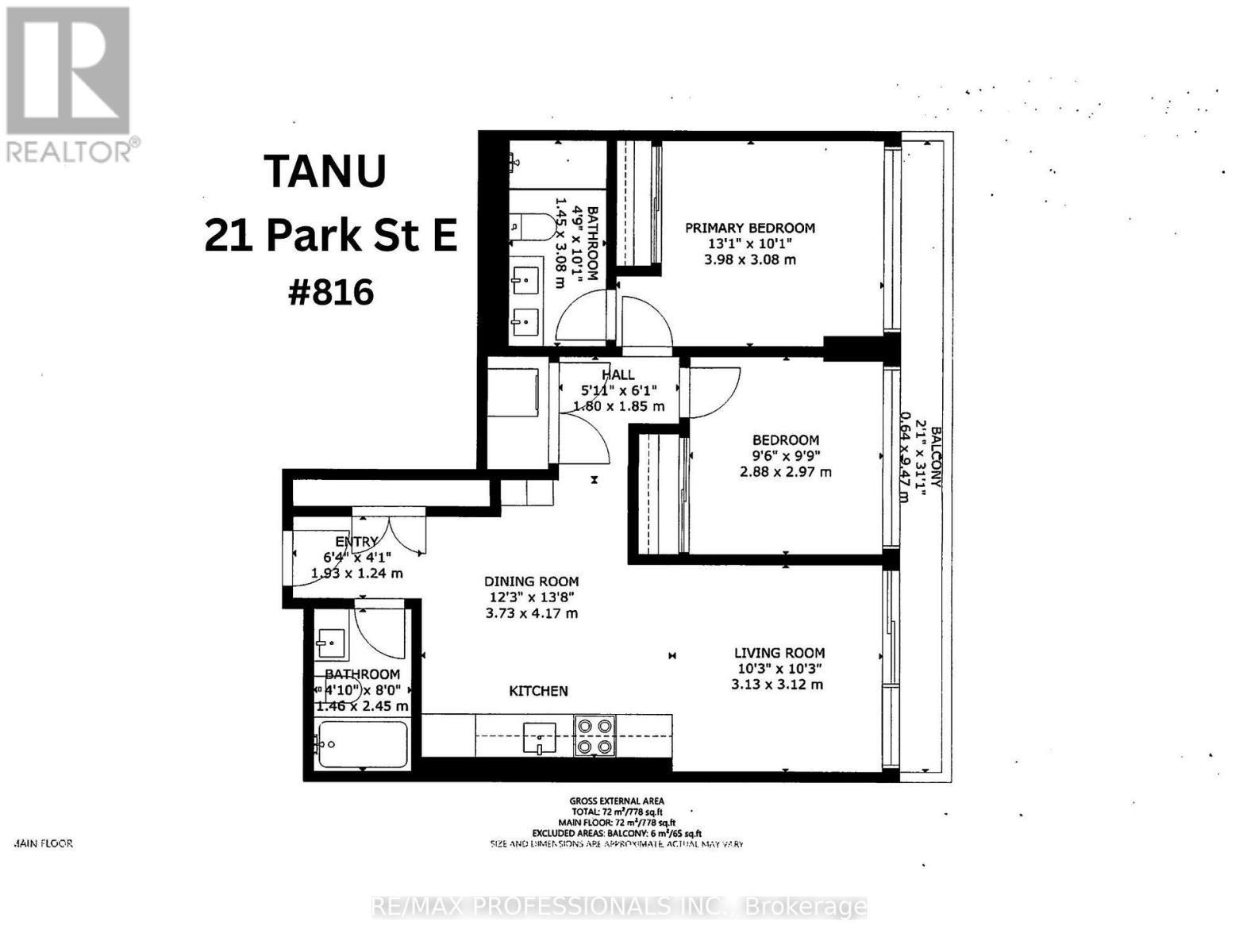 816 - 21 Park Street E, Mississauga, Ontario L5G 1L6 - Photo 47 - W13603232