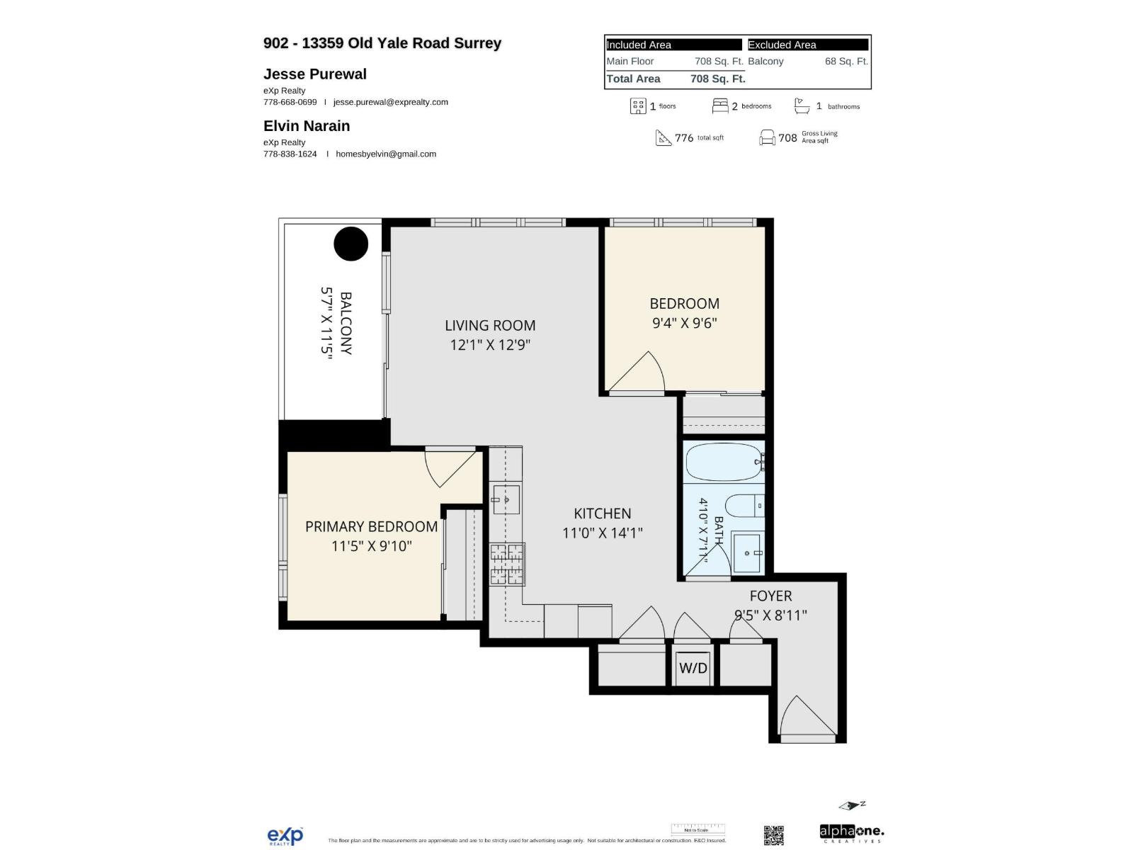 902 13359 Old Yale Road, Surrey, British Columbia  V3T 0S4 - Photo 4 - R3157126
