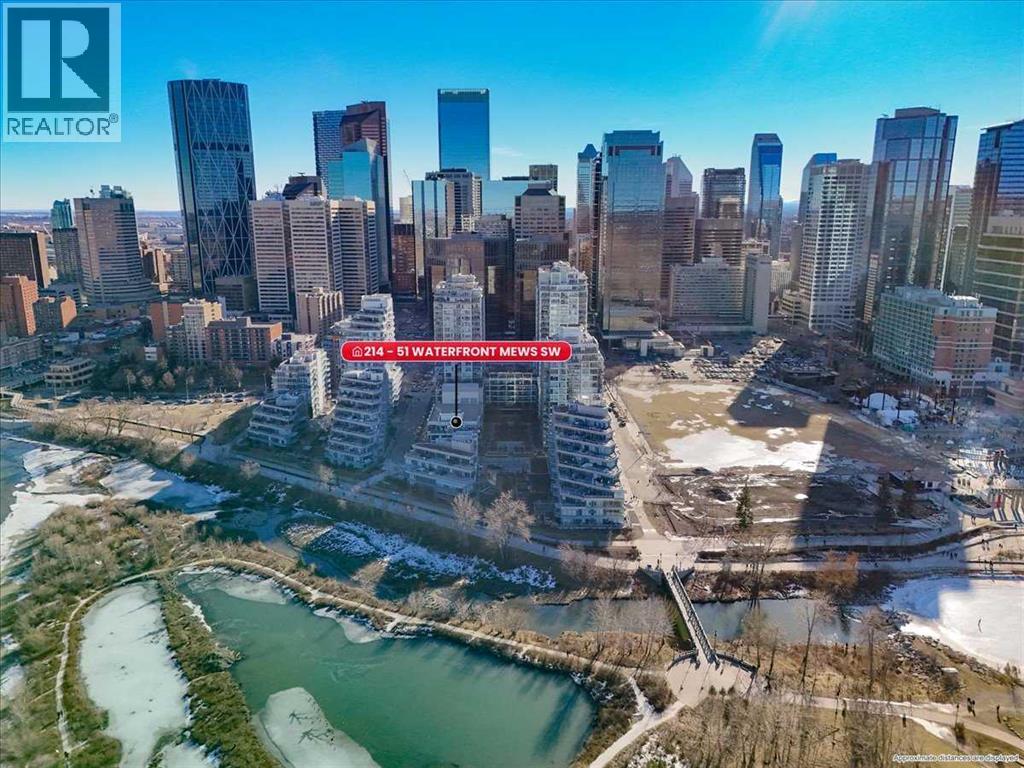 214, 51 Waterfront Mews SW, Calgary, Alberta T2P 0X3 - Photo 2 - A2335790