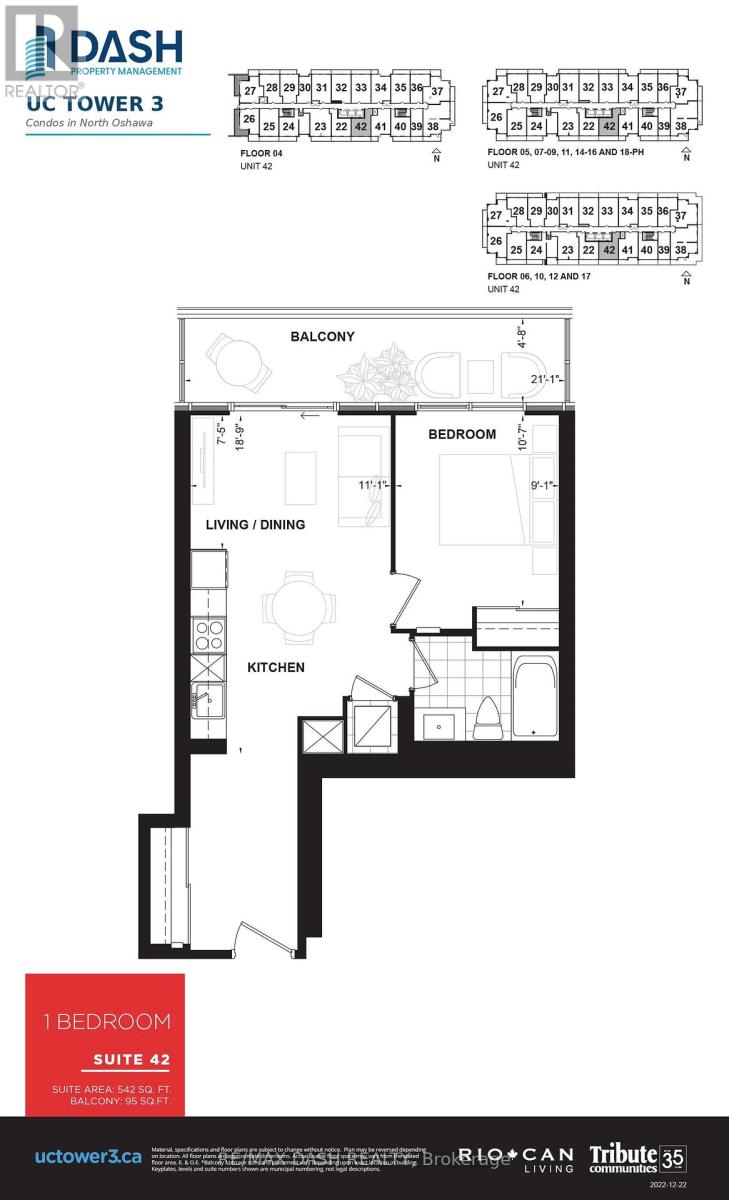 1742 - 2545 Simcoe Street N, Oshawa, Ontario L1L 0W3 - Photo 12 - E13702592