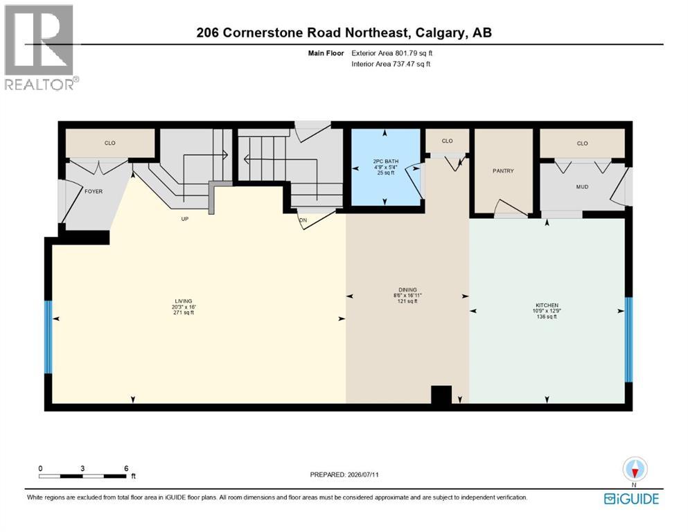 206 Cornerstone Road NE, Calgary, Alberta  T3N 1R5 - Photo 8 - A2328768