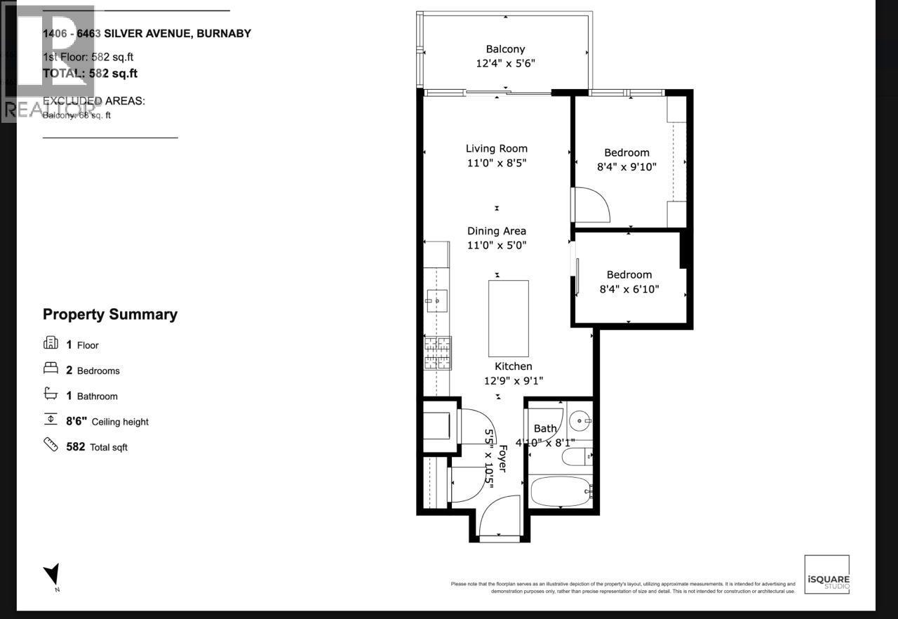 1406 6463 Silver Avenue, Burnaby, British Columbia  V5H 0K4 - Photo 11 - R3157232