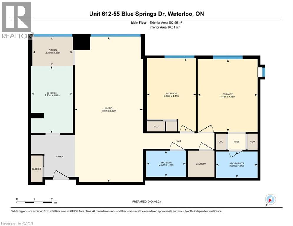 55 Blue Springs Drive Unit# 612, Waterloo, Ontario  N2J 4T3 - Photo 31 - 40844557