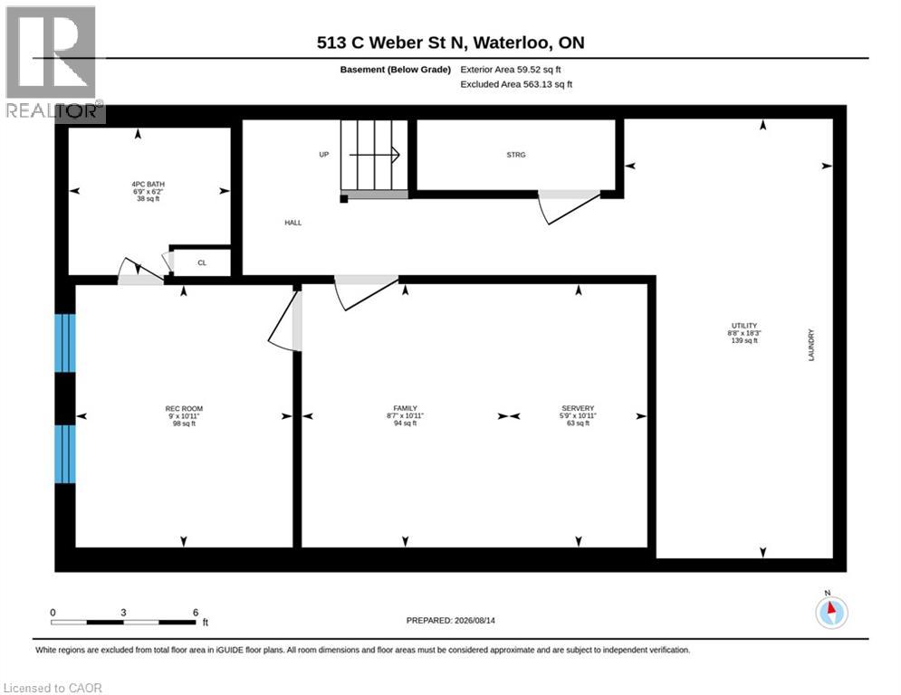 513 Weber St N Unit# C, Waterloo, Ontario  N2L 4G1 - Photo 23 - 40855190