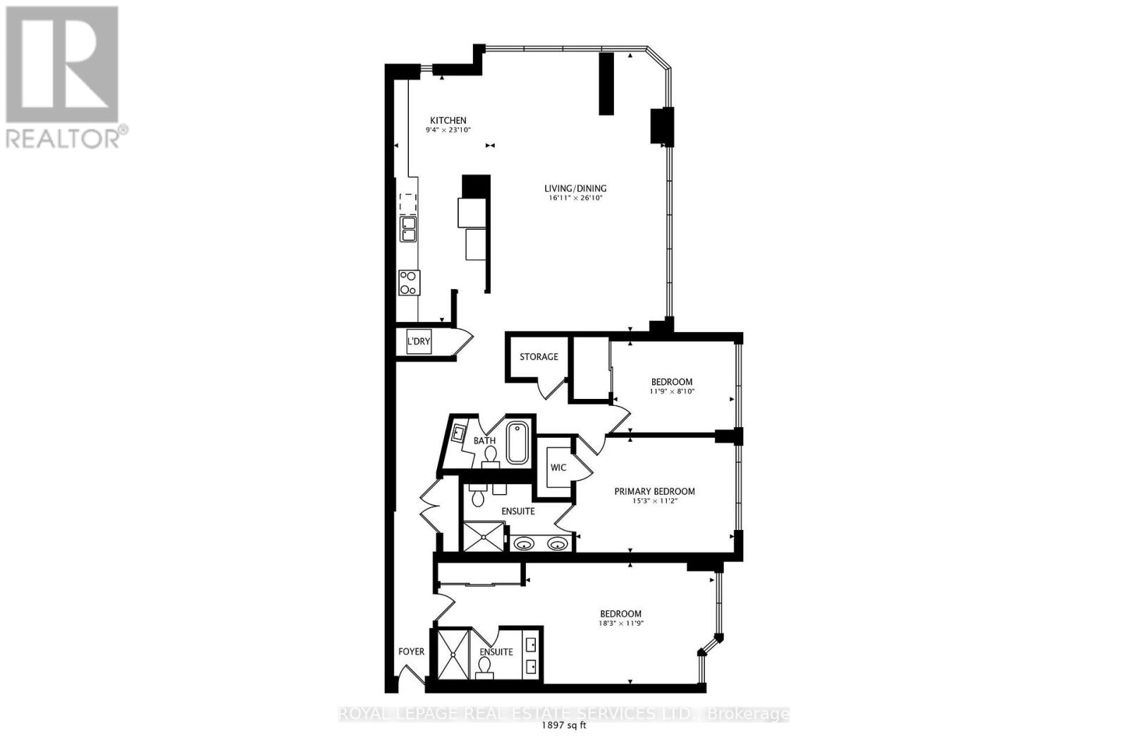 1110 - 2045 Lake Shore Boulevard W, Toronto, Ontario  M8V 2Z6 - Photo 12 - W13703410