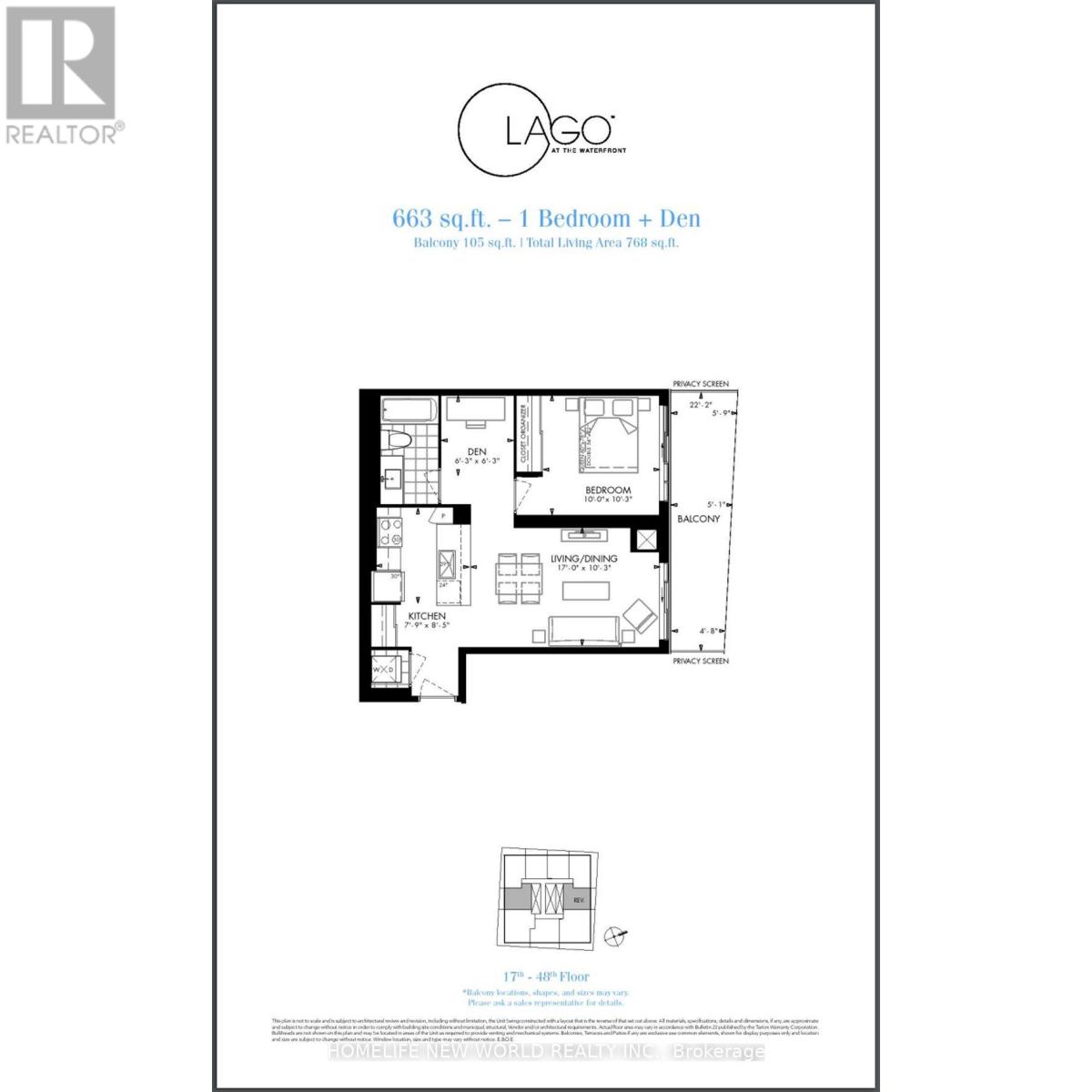 2309 - 56 Annie Craig Drive, Toronto, Ontario  M8V 0C5 - Photo 6 - W13703944