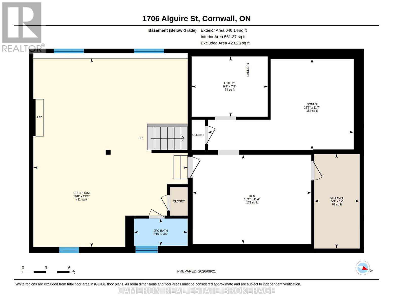 1706 Alguire Street, Cornwall, Ontario K6J 3N2 - Photo 33 - X13704052