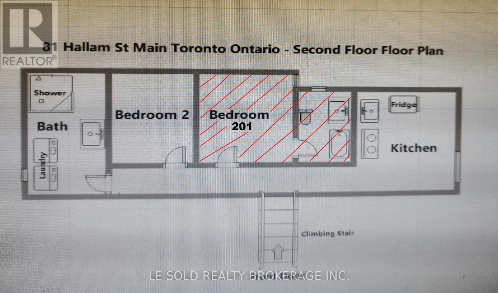 Room 201 - 81 Hallam Street, Toronto, Ontario  M6H 1W7 - Photo 10 - W13704152