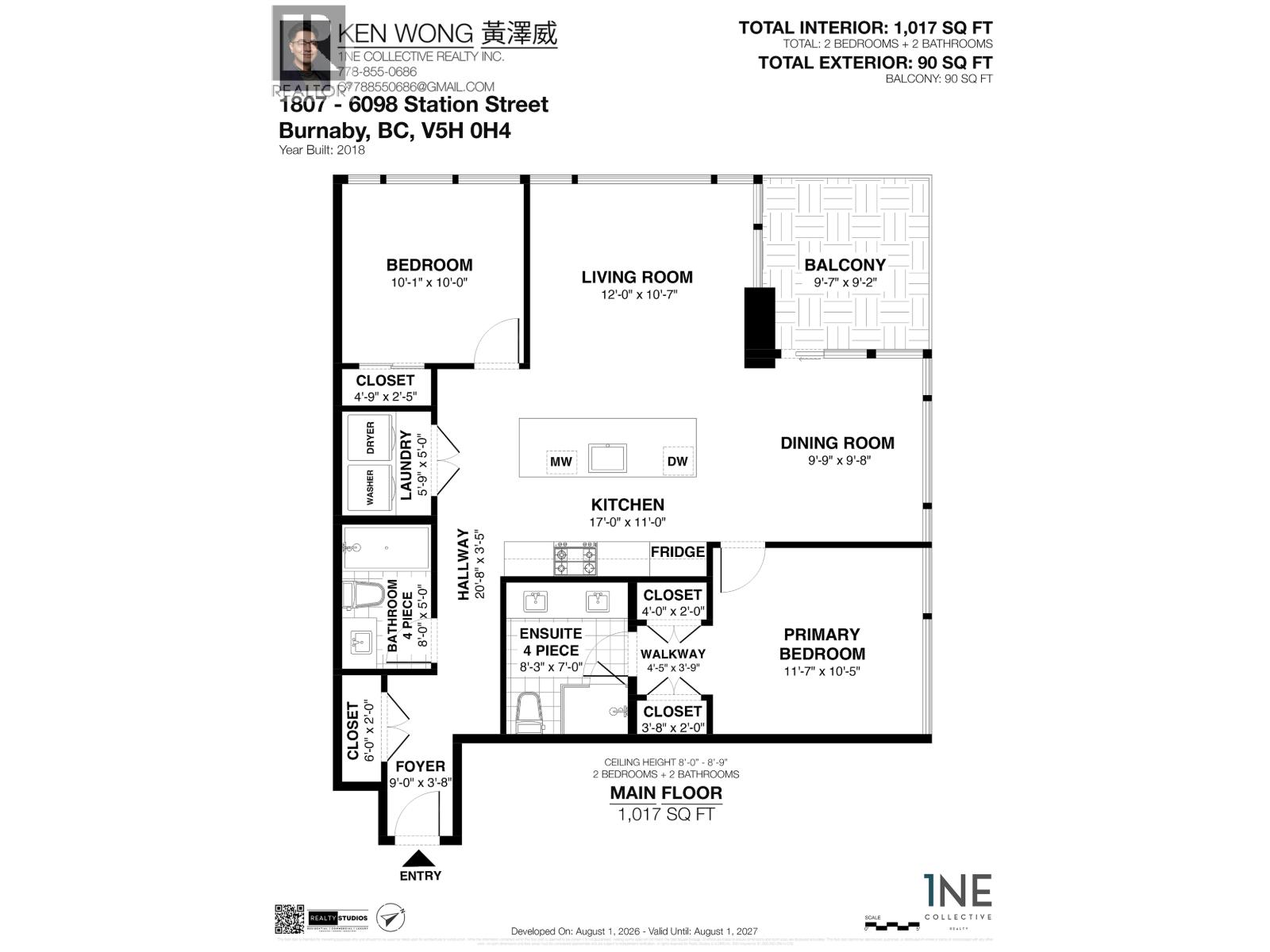 1807 6098 Station Street, Burnaby, British Columbia  V5H 0H4 - Photo 35 - R3152625