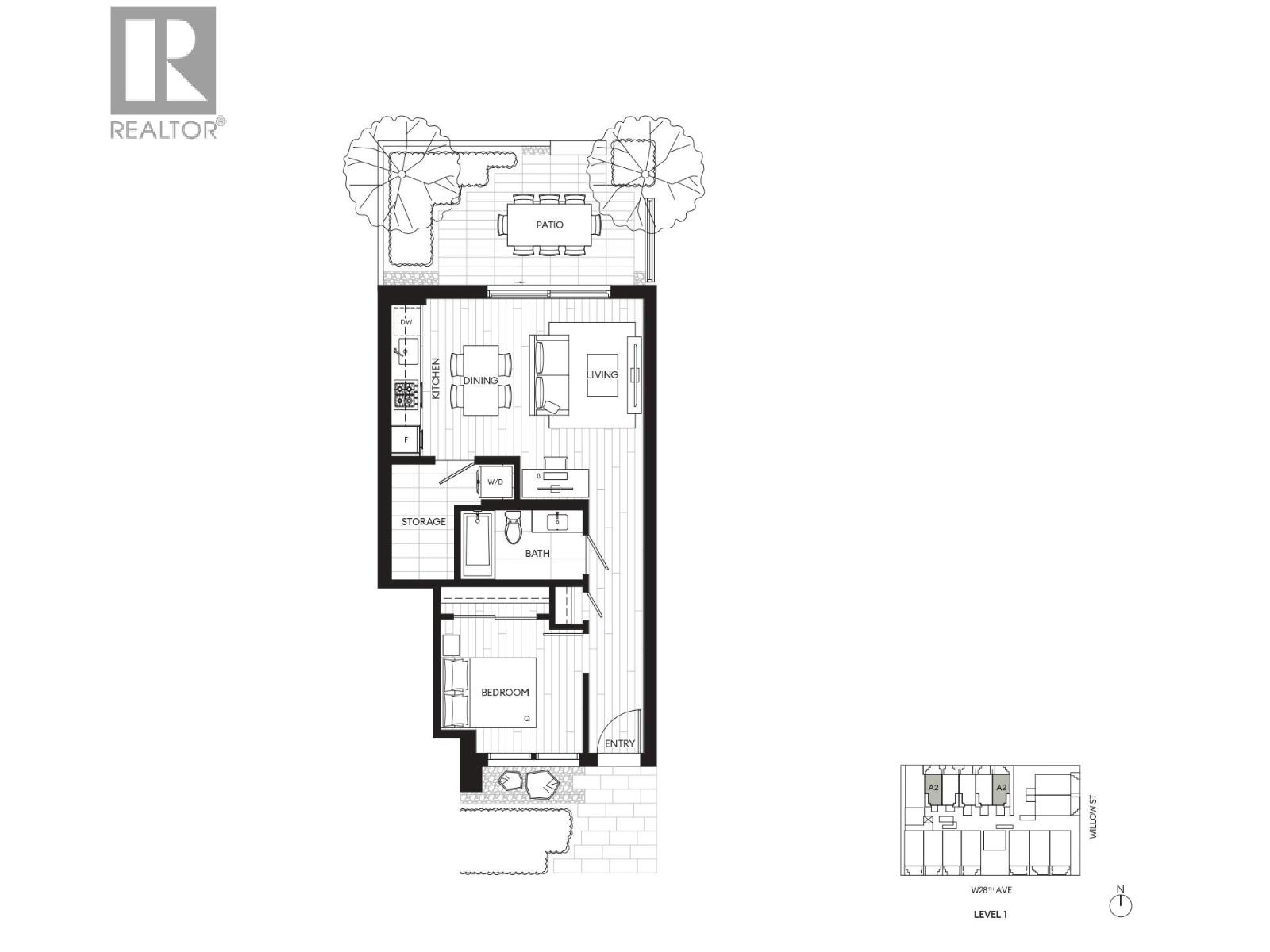 103 4383 Willow Street, Vancouver, British Columbia  V5Z 2H6 - Photo 1 - R3158046