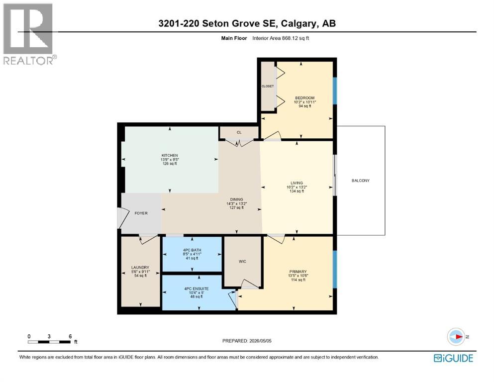 3201, 220 Seton Grove Se, Calgary, Alberta  T3M 3T1 - Photo 9 - A2326640