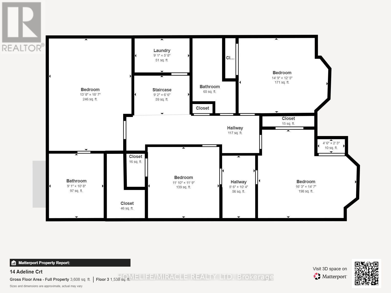 14 Adeline Court, Brampton, Ontario  L6Y 0W9 - Photo 48 - W13507782