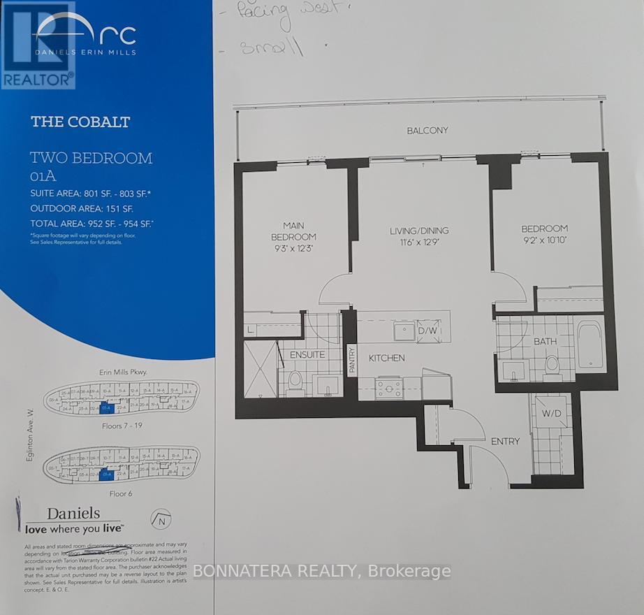 1801 - 2520 Eglinton Avenue W, Mississauga, Ontario  L5M 0Y2 - Photo 26 - W13704474