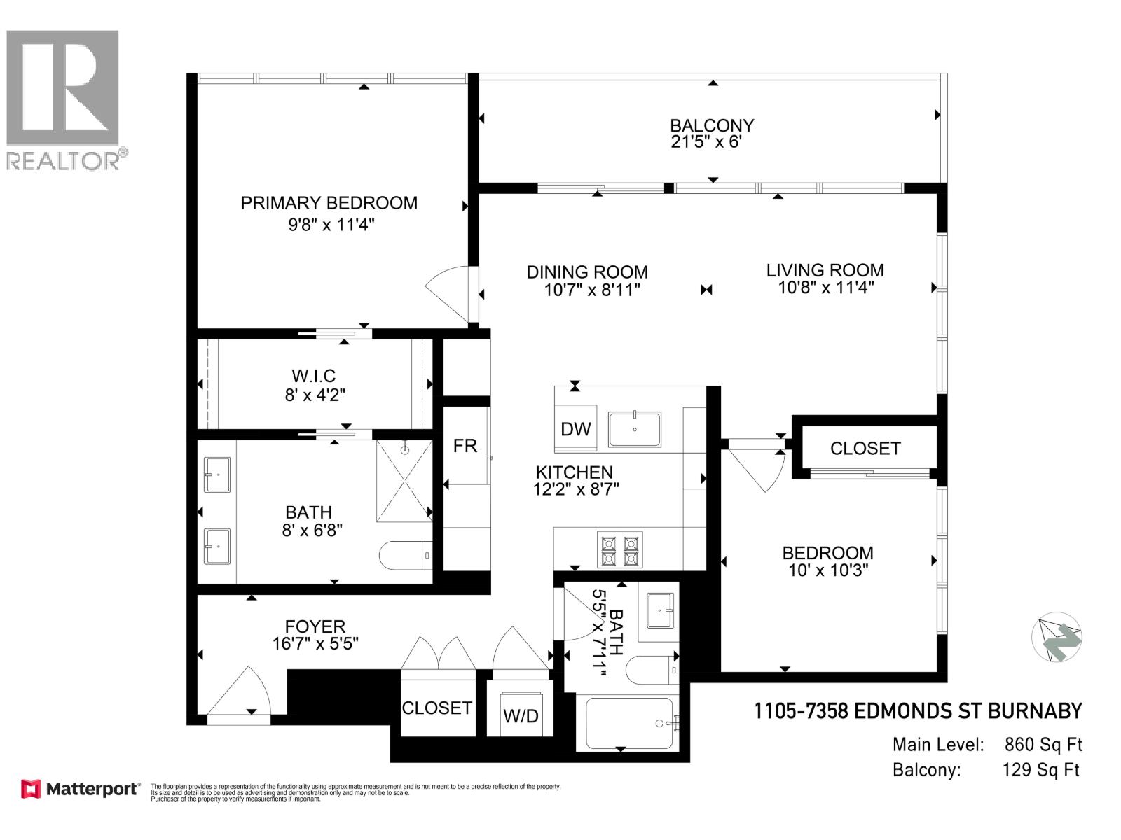 1105 7358 Edmonds Street, Burnaby, British Columbia  V3N 0H1 - Photo 38 - R3154690