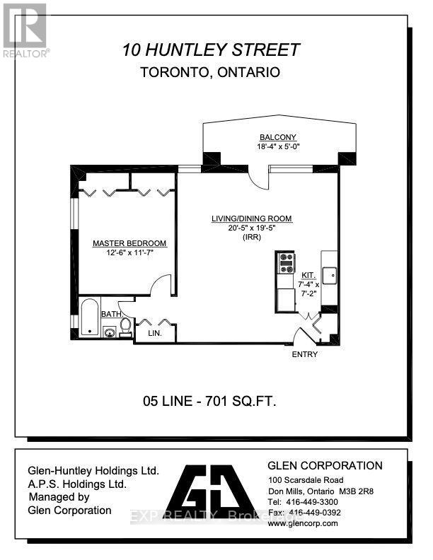 305 - 10 Huntley Street, Toronto, Ontario  M4Y 2K7 - Photo 11 - C13705420