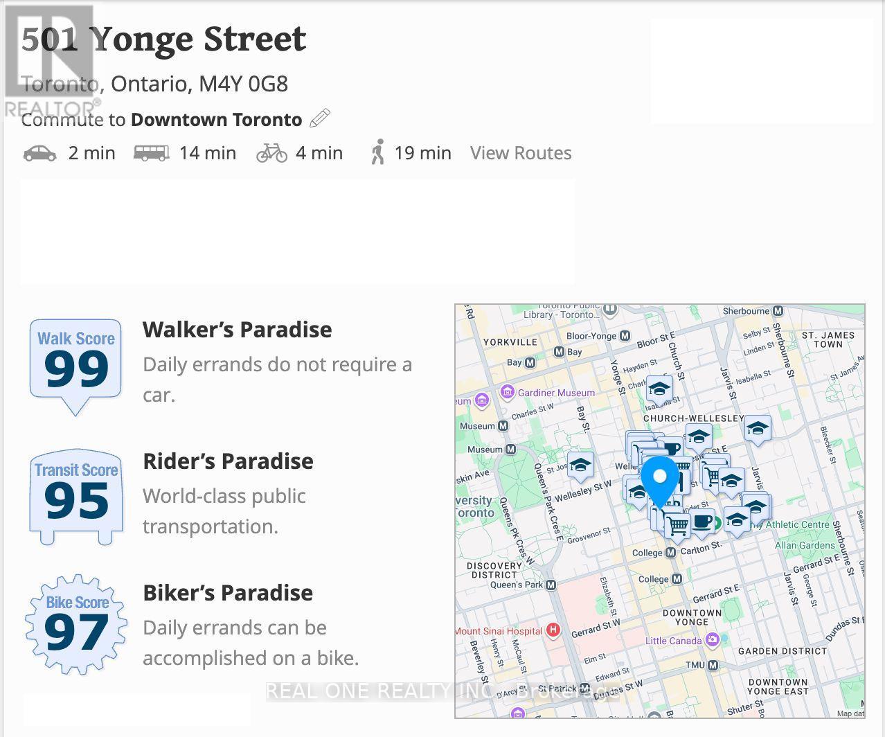 4604 - 501 Yonge Street, Toronto, Ontario  M4Y 0G8 - Photo 22 - C13705778
