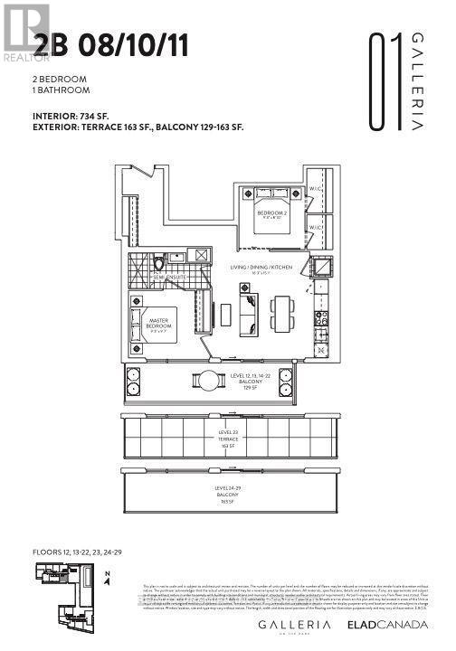 1711 - 1285 Dupont Street, Toronto, Ontario  M6H 2A6 - Photo 2 - W13705924