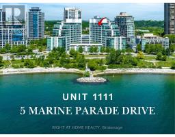 1111 - 5 MARINE PARADE DRIVE, Toronto, Ontario