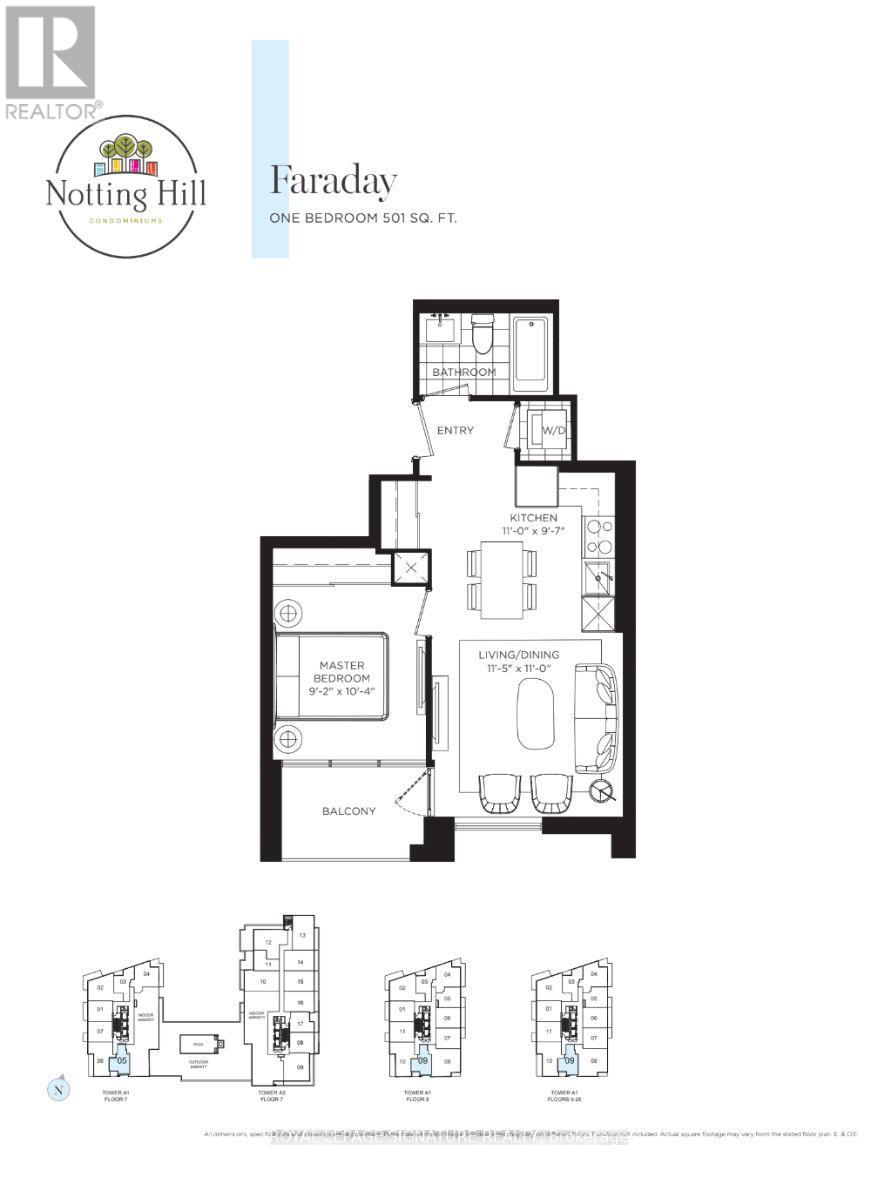 1409 - 4010 Eglinton Avenue W, Toronto, Ontario  M9A 0G5 - Photo 3 - W13654868