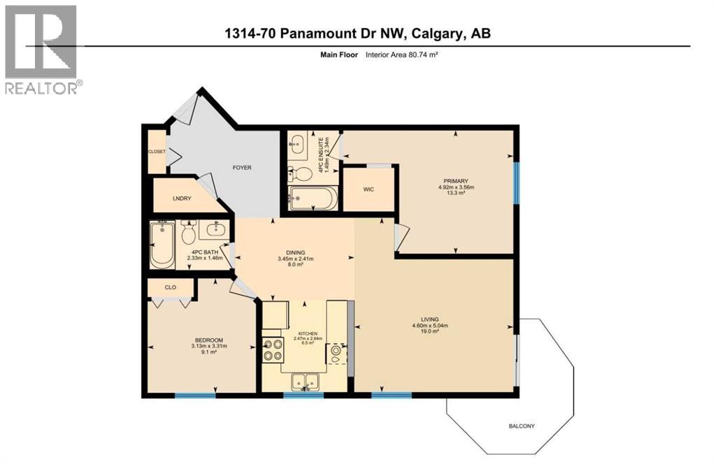 1314, 70 Panamount Drive NW, Calgary, Alberta  T3K 5Z1 - Photo 27 - A2297556