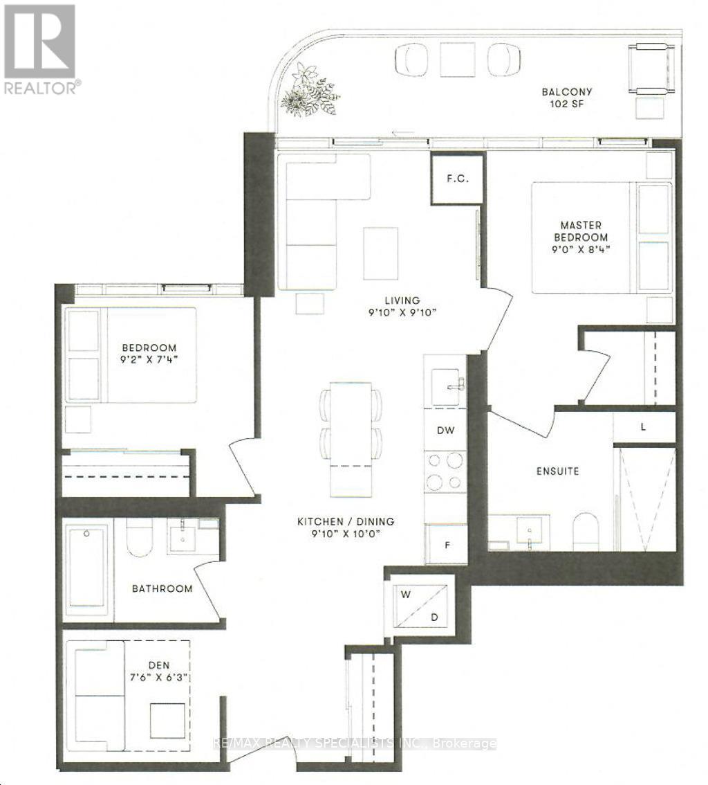 1302 - 220 Missinnihe Way, Mississauga, Ontario  L5H 0A9 - Photo 3 - W13706844