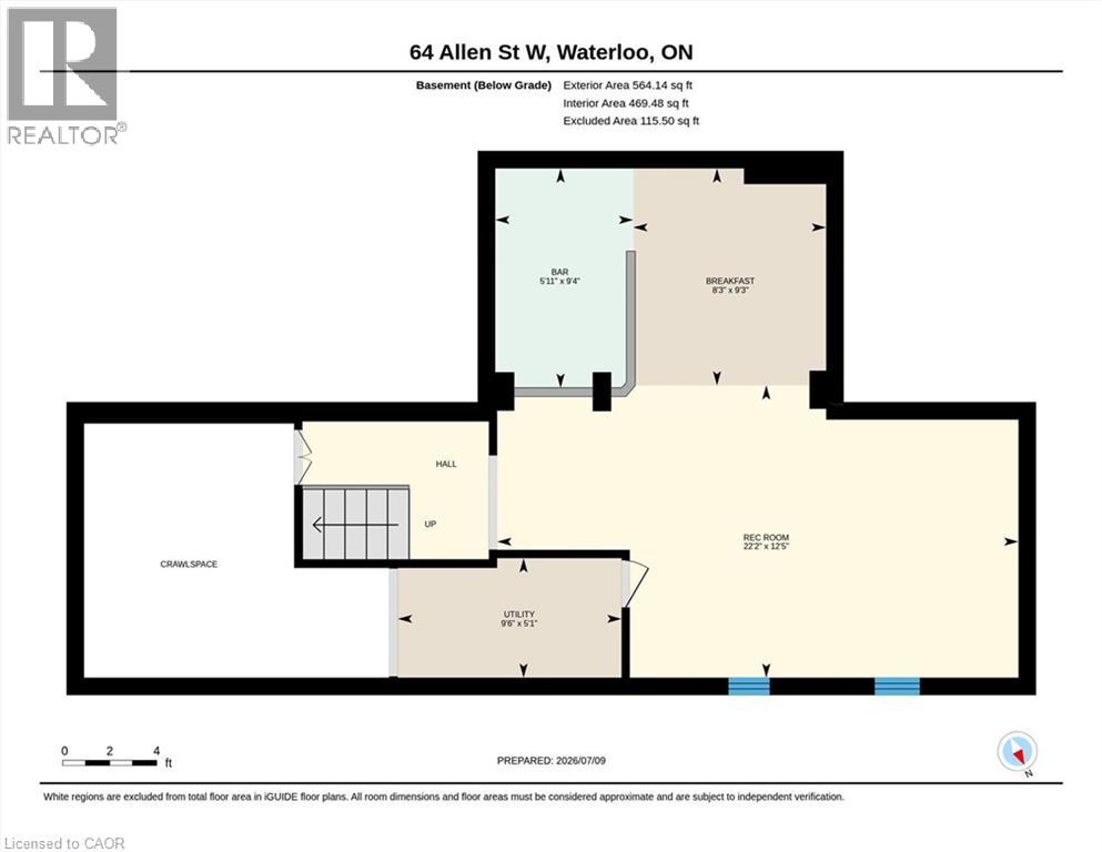 64 Allen Street W Unit# 1, Waterloo, Ontario  N2L 6H5 - Photo 46 - 40845014