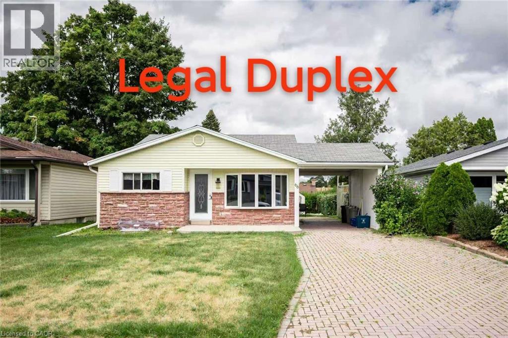 66 BELWOOD Crescent, Kitchener, Ontario