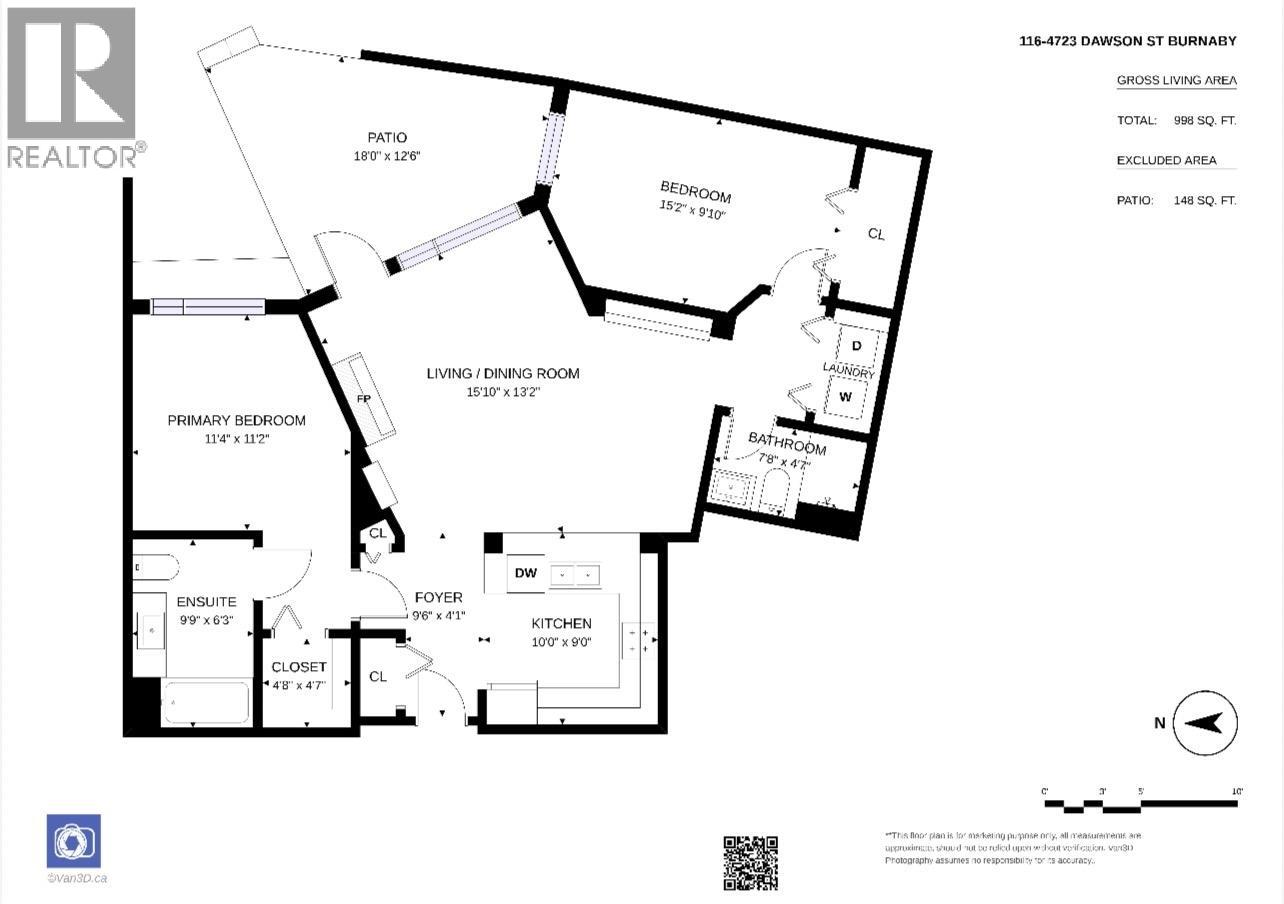116 4723 Dawson Street, Burnaby, British Columbia V5C 0A7 - Photo 25 - R3158481