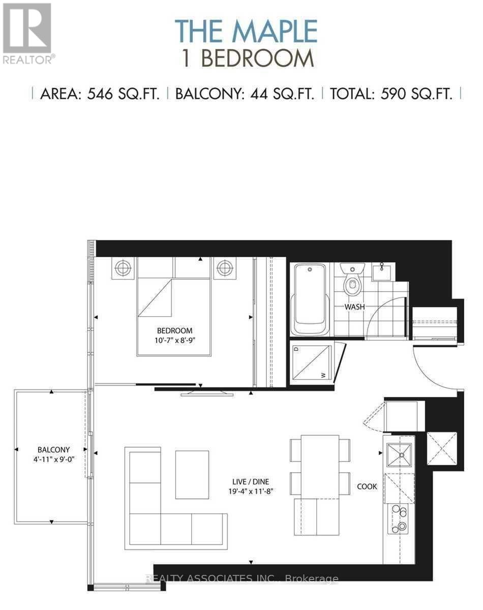 1605 - 75 St Nicholas Street, Toronto, Ontario  M4Y 0A5 - Photo 10 - C13709374