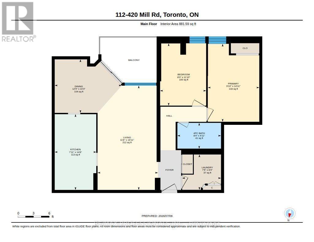 112 - 420 Mill Road, Toronto, Ontario  M9C 1Z1 - Photo 20 - W13710028