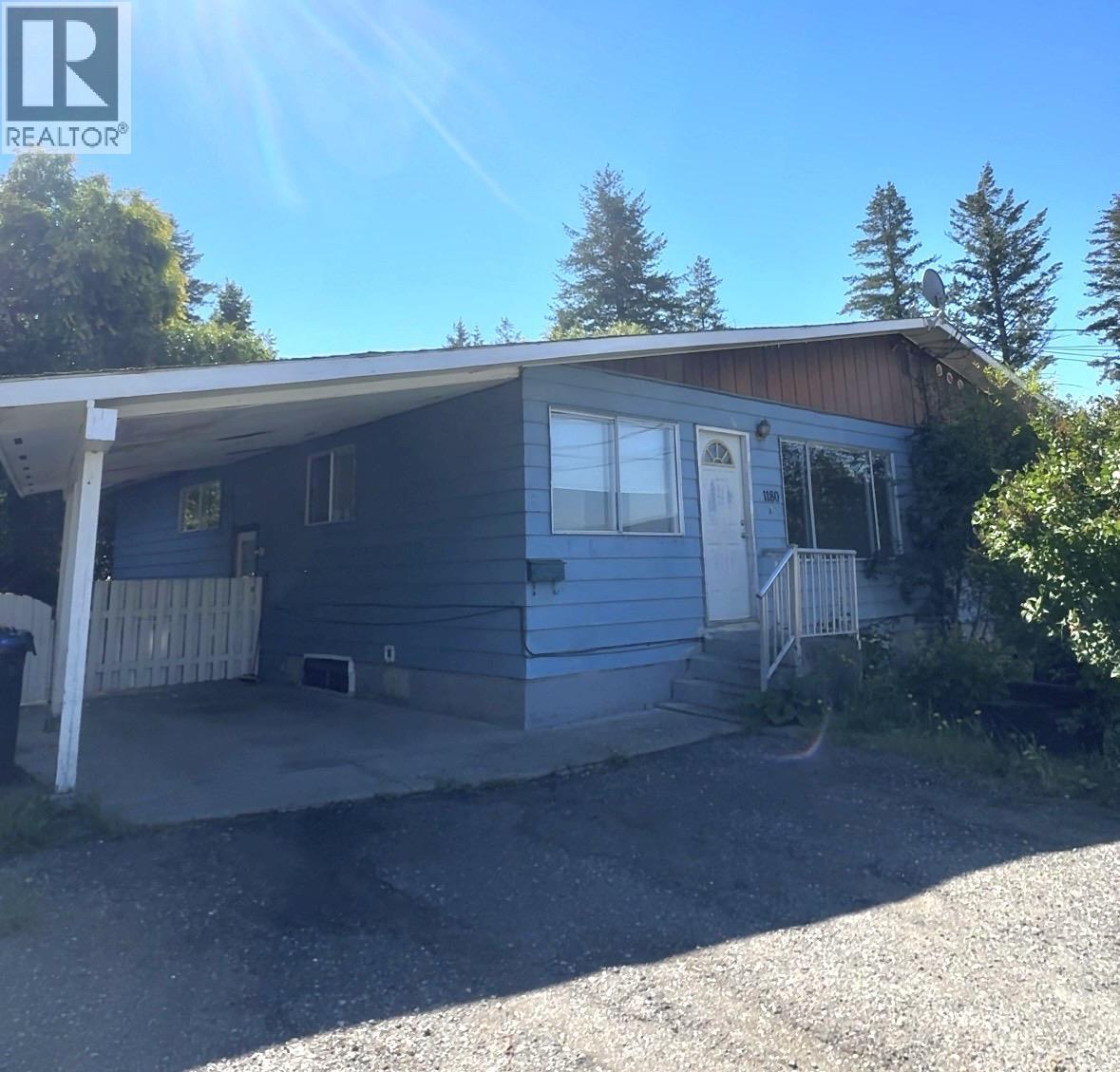 1180a Blair Street, Williams Lake, British Columbia  V2G 1X2 - Photo 1 - R3158726
