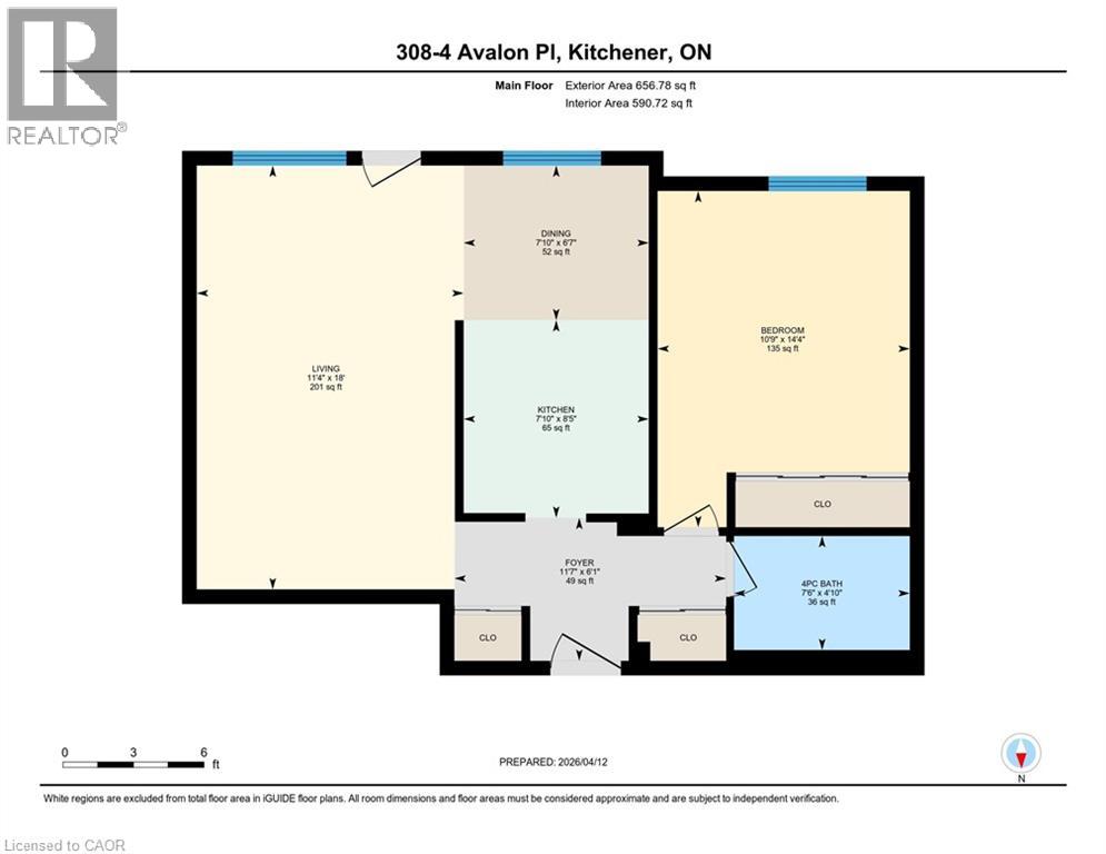 4 Avalon Place Unit# 308, Kitchener, Ontario  N2M 4N9 - Photo 37 - 40818013