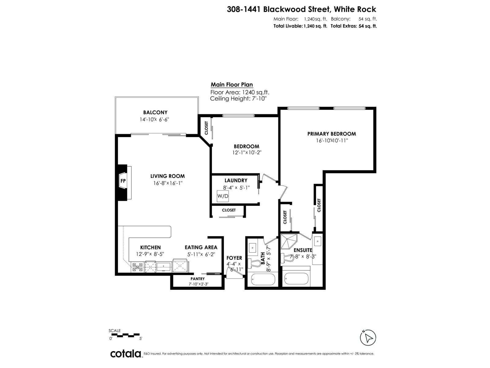 308 1441 Blackwood Street, White Rock, British Columbia  V3B 3V6 - Photo 3 - R3158256