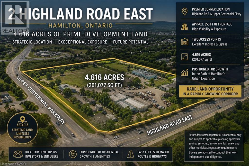 2 HIGHLAND Road E, Hamilton, Ontario