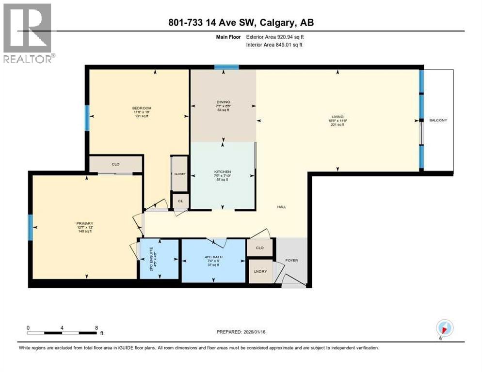 804, 733 14 Avenue SW, Calgary, Alberta  T2R 0N5 - Photo 26 - A2331712
