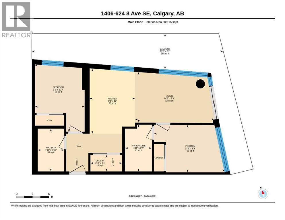 1406, 624 8 Avenue SE, Calgary, Alberta  T2G 1S7 - Photo 31 - A2330824