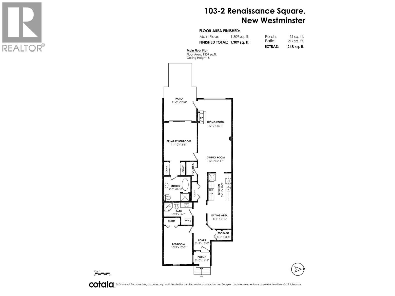 103 2 Renaissance Square, New Westminster, British Columbia  V3M 6K3 - Photo 2 - R3158587