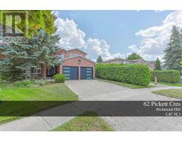 62 PICKETT CRESCENT, Richmond Hill, Ontario