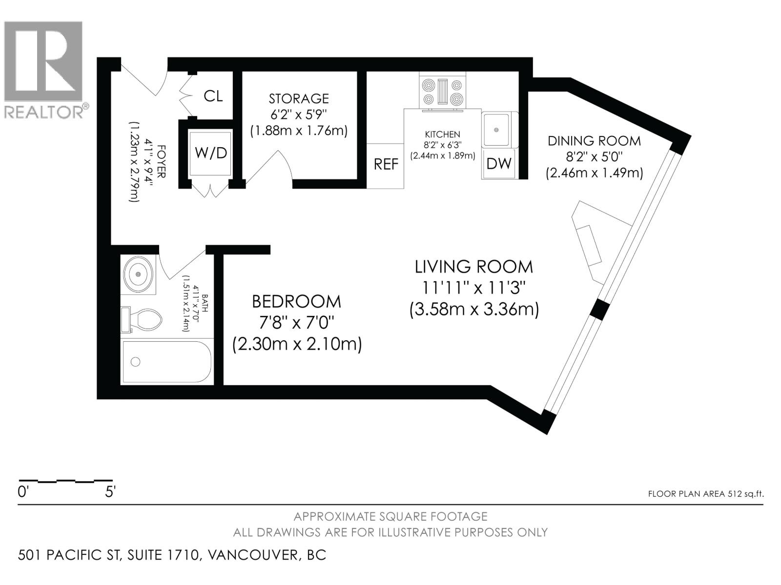1710 501 Pacific Street, Vancouver, British Columbia  V6Z 2X6 - Photo 39 - R3159182