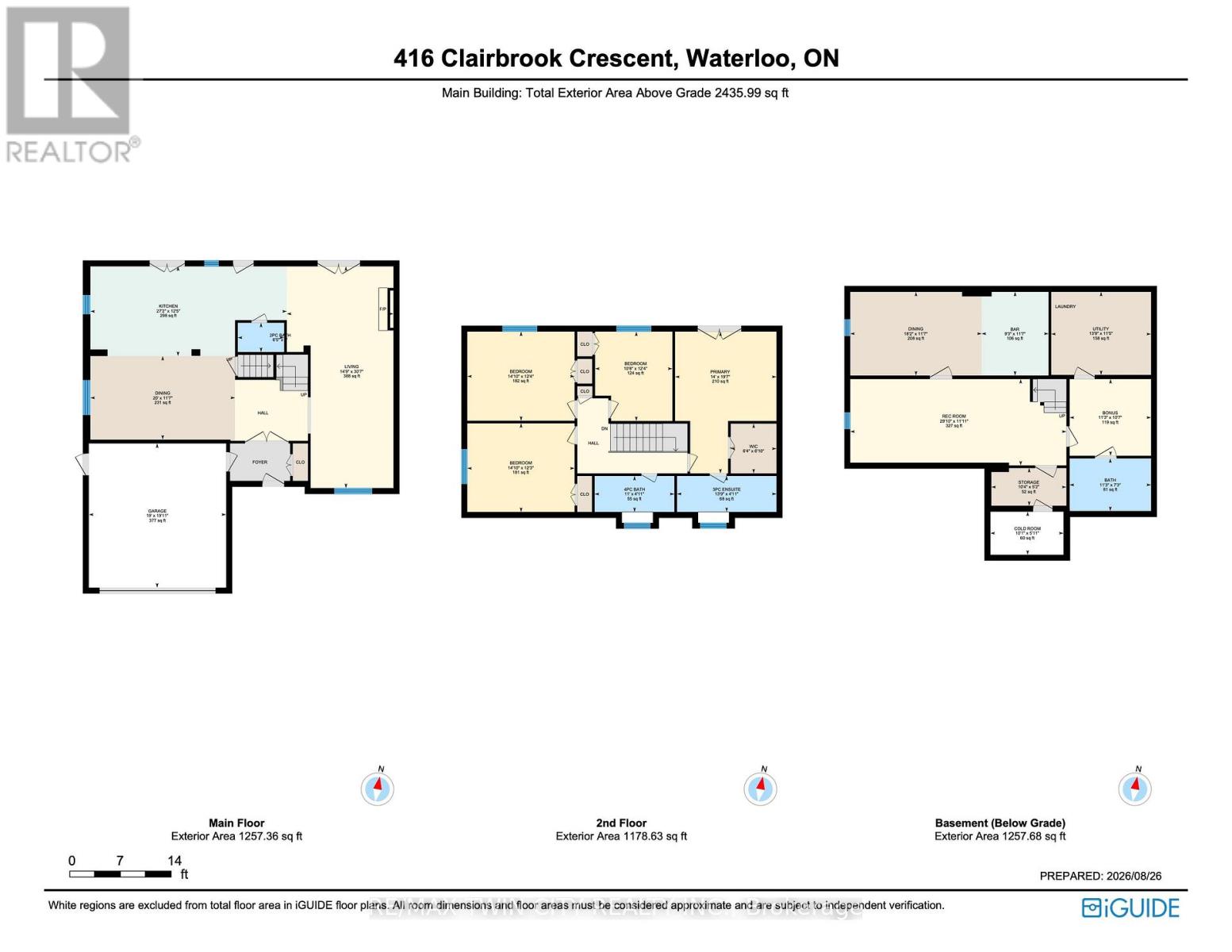 416 Clairbrook Crescent, Waterloo, Ontario  N2L 5V7 - Photo 48 - X13716584